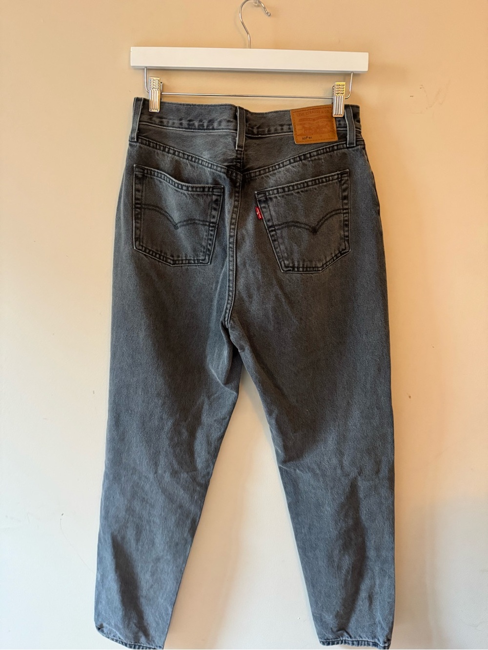 Levi’s Dark Gray Relaxed Fit Jeans